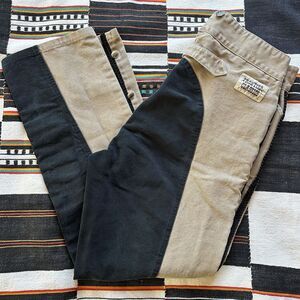 Vintage Frontier Classics Western Cowboy Cotton Canvas Saddle Trousers. Size 32.